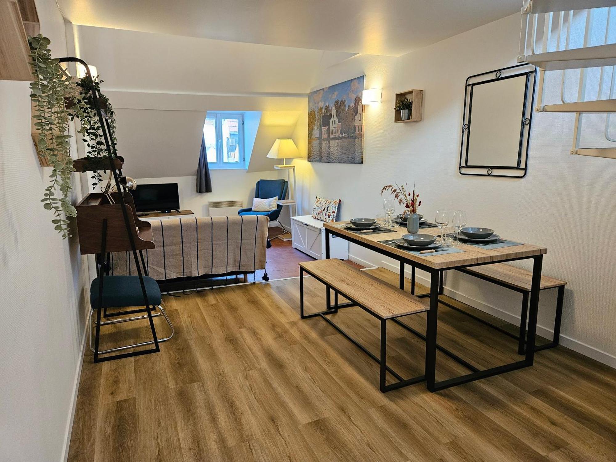 Charmant Duplex Au Coeur De Vernon Proche Gare Et Giverny Екстер'єр фото